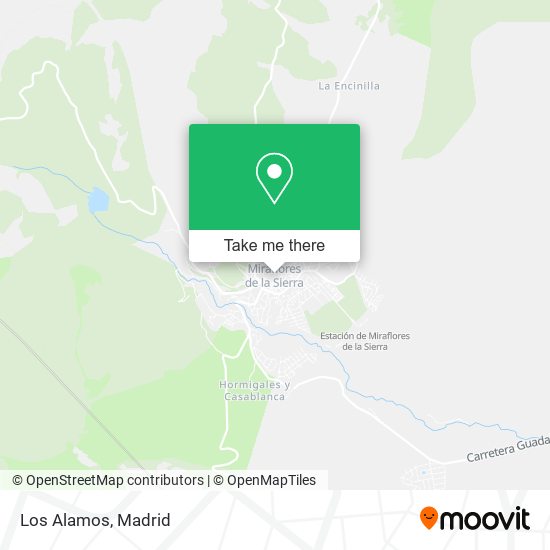 Los Alamos map