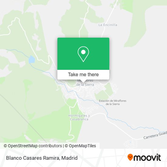 Blanco Casares Ramira map