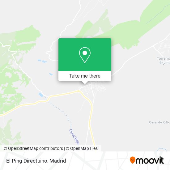 El Ping Directuino map