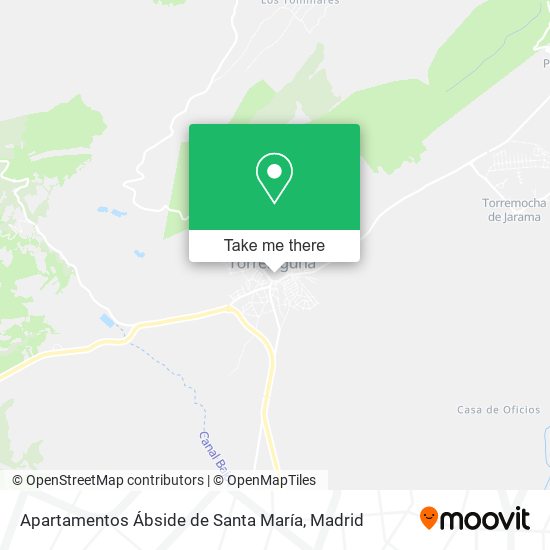 Apartamentos Ábside de Santa María map