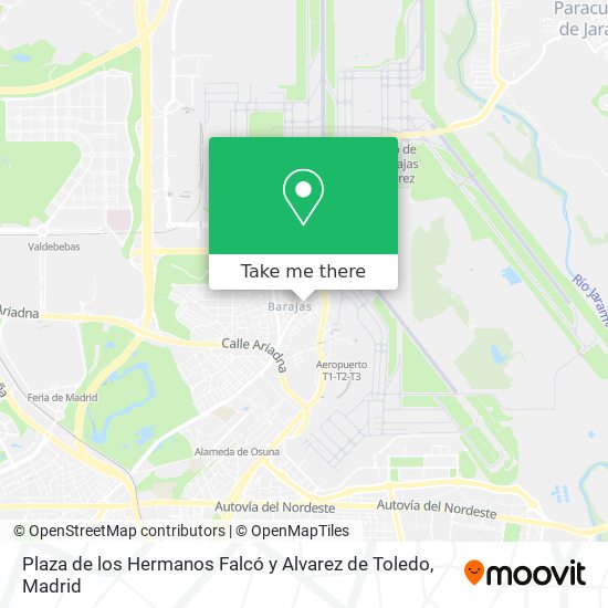 Plaza de los Hermanos Falcó y Alvarez de Toledo map