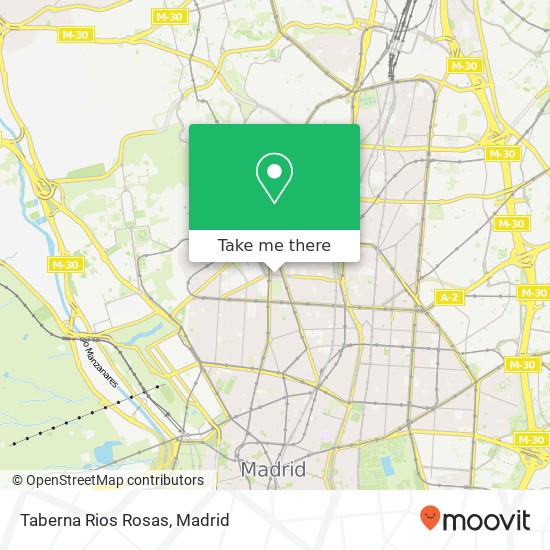 Taberna Rios Rosas map