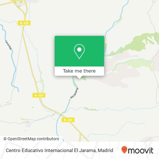 Centro Educativo Internacional El Jarama map