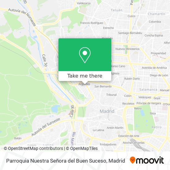 Parroquia Nuestra Señora del Buen Suceso map