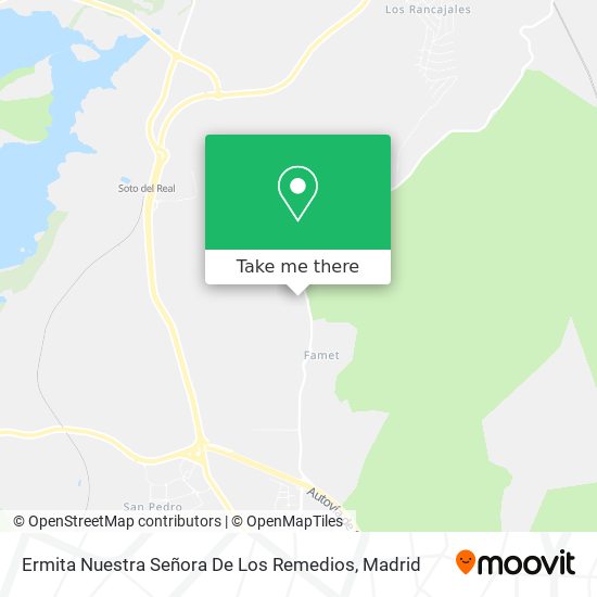 mapa Ermita Nuestra Señora De Los Remedios