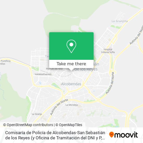 Comisaría de Policía de Alcobendas-San Sebastián de los Reyes map