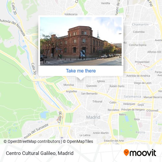 Centro Cultural Galileo map