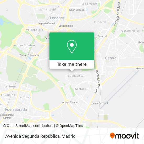 Avenida Segunda República map