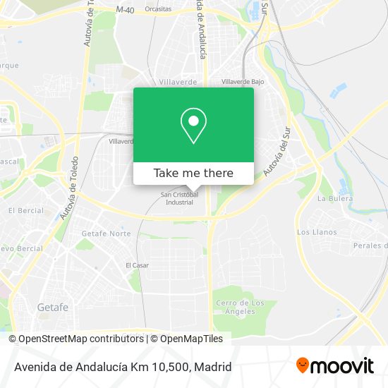 Avenida de Andalucía Km 10,500 map