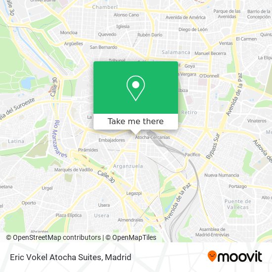 Eric Vokel Atocha Suites map
