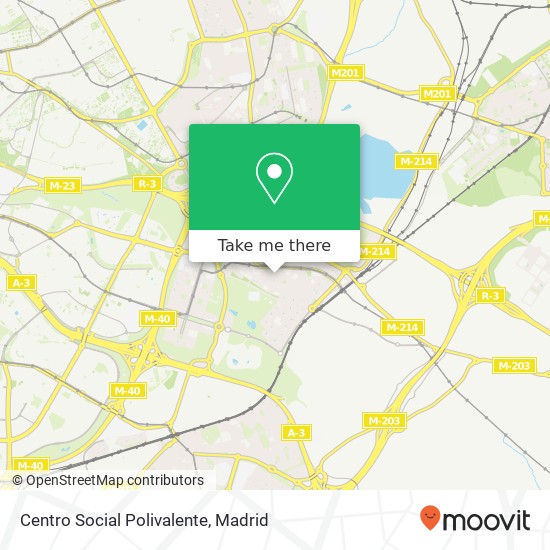 mapa Centro Social Polivalente