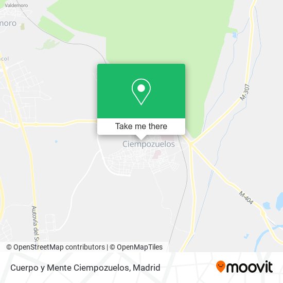 Cuerpo y Mente Ciempozuelos map