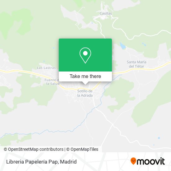 Libreria Papelería Pap map