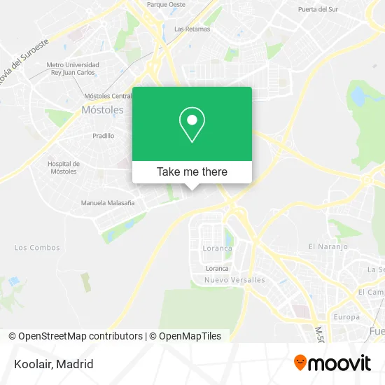 Koolair map