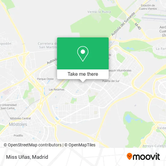 Miss Uñas map