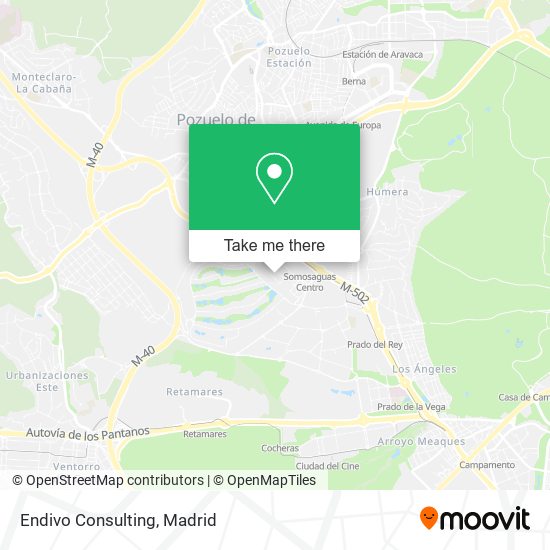 Endivo Consulting map