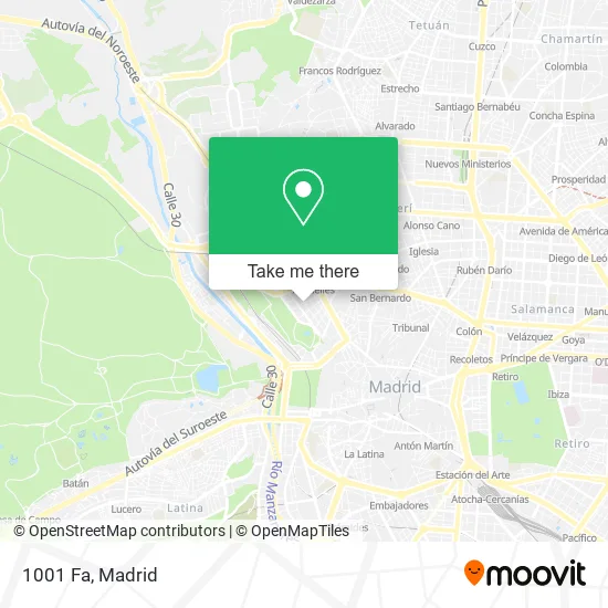 1001 Fa map