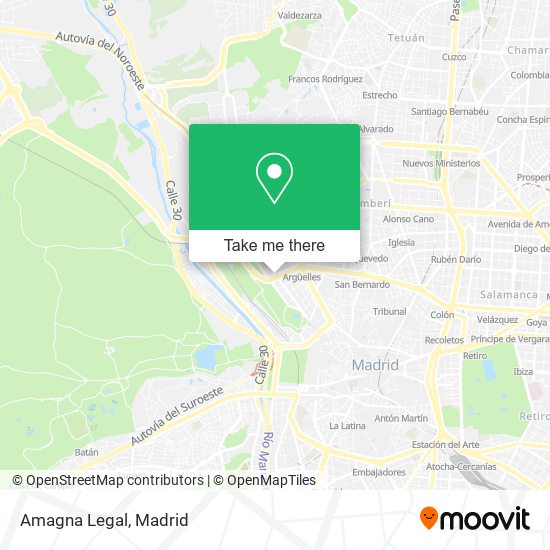 Amagna Legal map