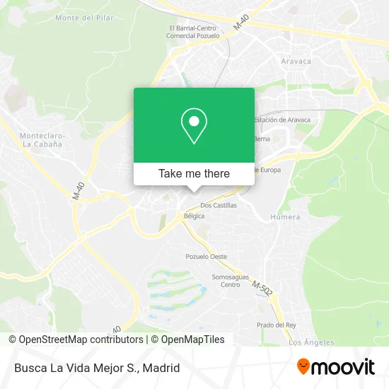 Busca La Vida Mejor S. map