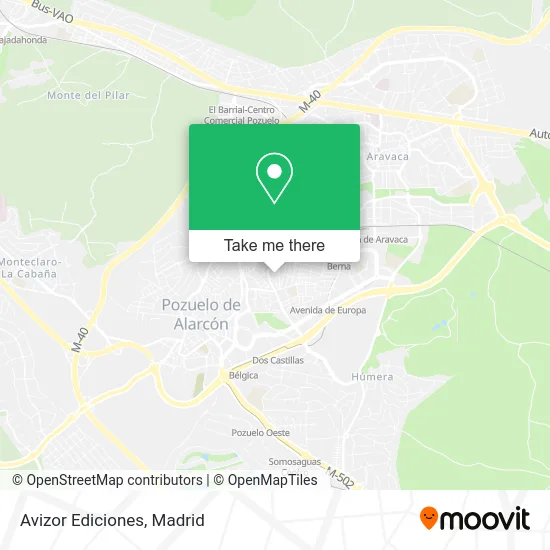 Avizor Ediciones map