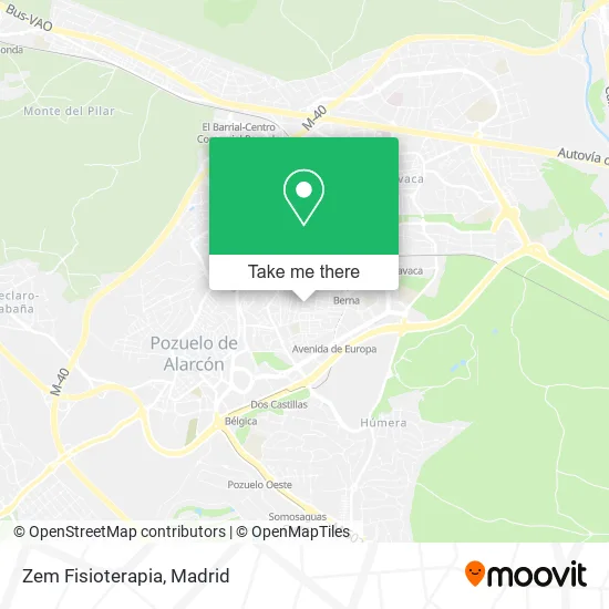 Zem Fisioterapia map