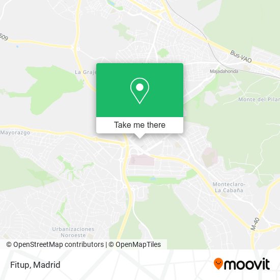Fitup map