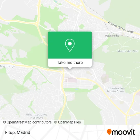 Fitup map