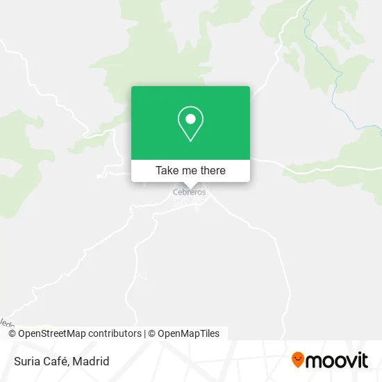 Suria Café map