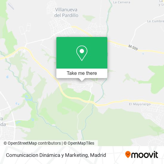 mapa Comunicacion Dinámica y Marketing