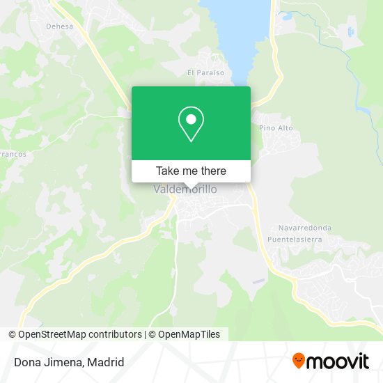 Dona Jimena map