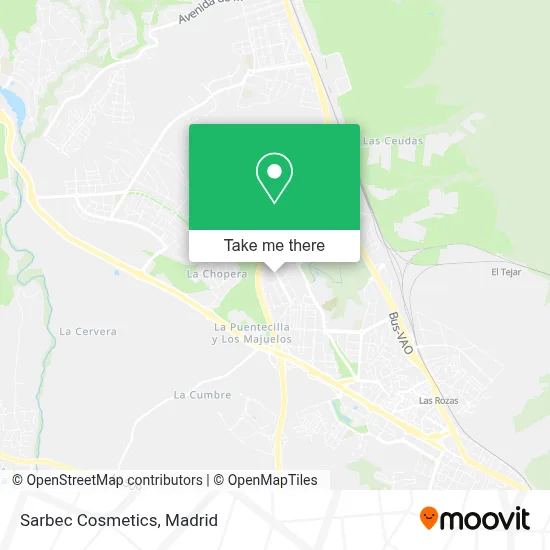 Sarbec Cosmetics map