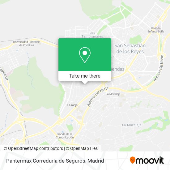 Pantermax Correduría de Seguros map