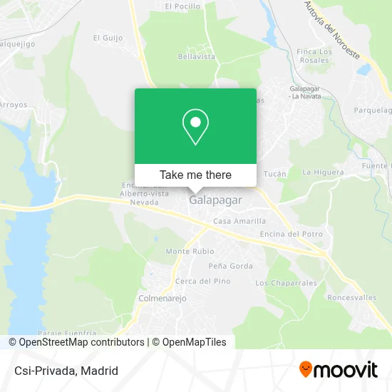Csi-Privada map