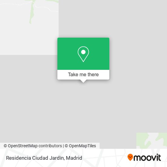 Residencia Ciudad Jardín map