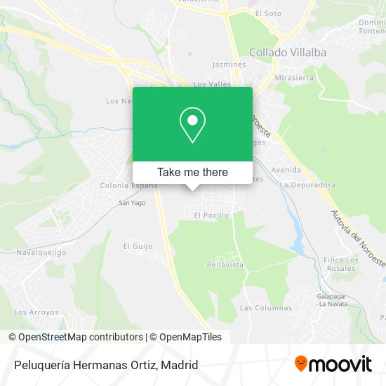 Peluquería Hermanas Ortiz map