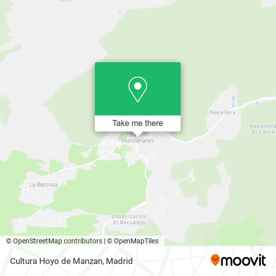 Cultura Hoyo de Manzan map