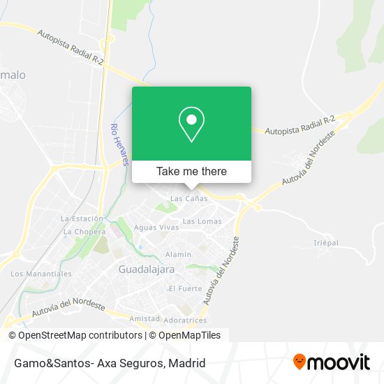 Gamo&Santos- Axa Seguros map