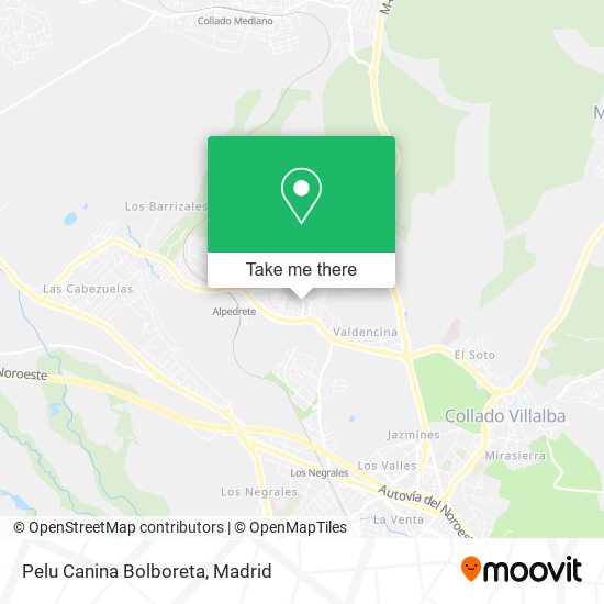 Pelu Canina Bolboreta map