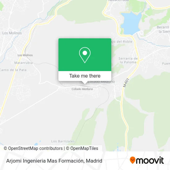 Arjomi Ingenieria Mas Formación map