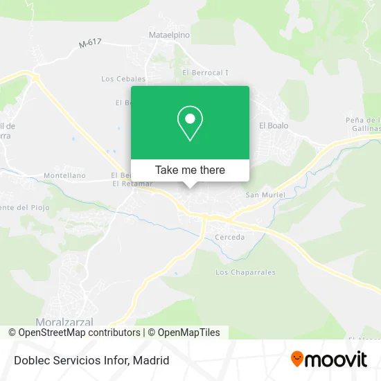 Doblec Servicios Infor map