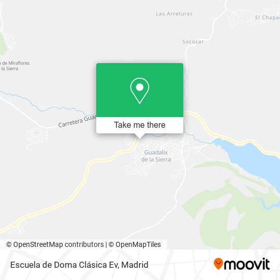 Escuela de Doma Clásica Ev map