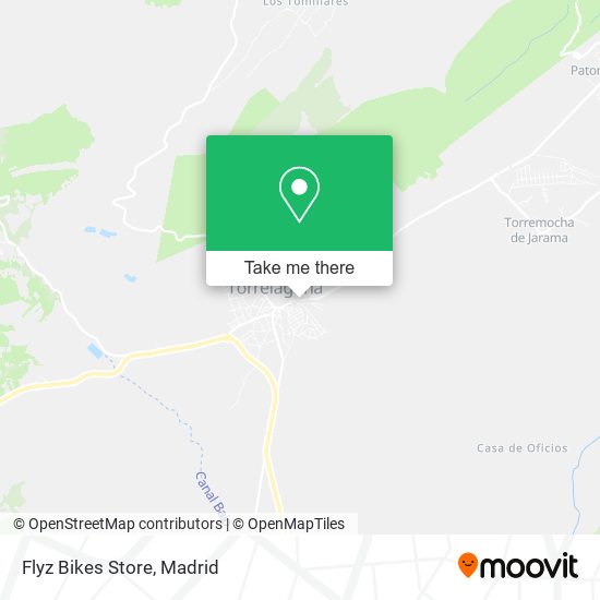 Flyz Bikes Store map