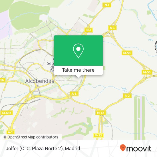 Jolfer (C. C. Plaza Norte 2) map