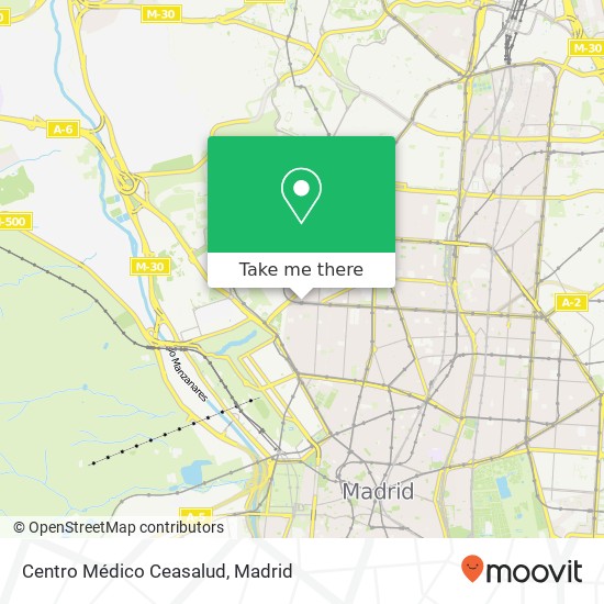 Centro Médico Ceasalud map