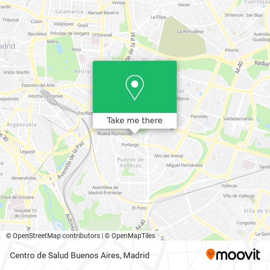 Centro de Salud Buenos Aires map