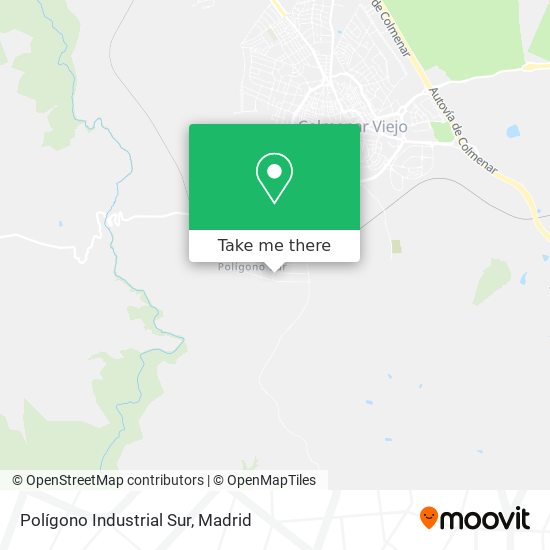 Polígono Industrial Sur map