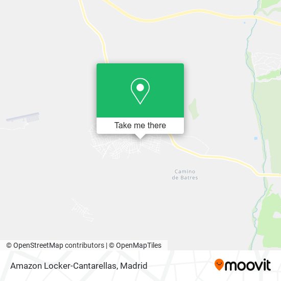 Amazon Locker-Cantarellas map