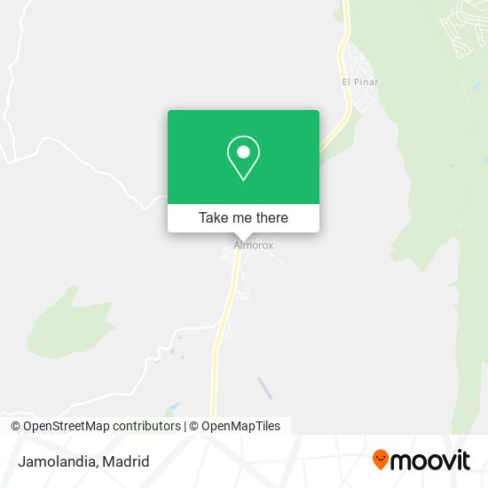 Jamolandia map