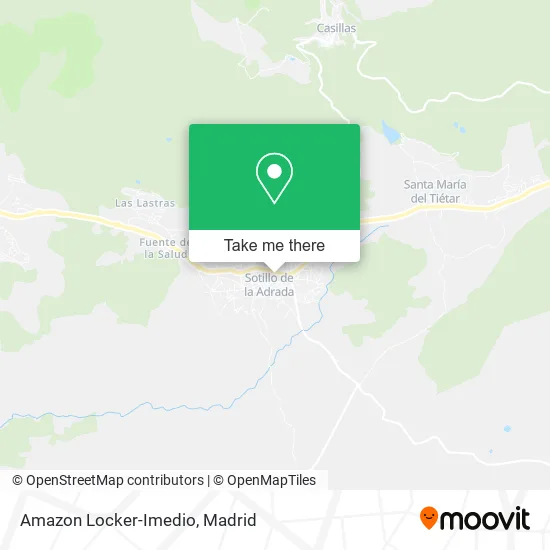 Amazon Locker-Imedio map