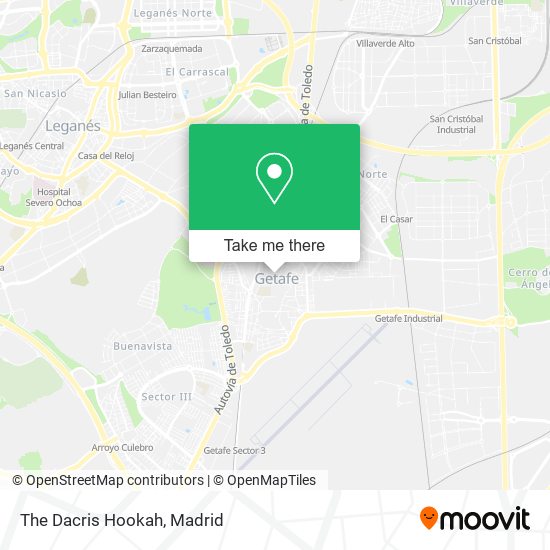 The Dacris Hookah map